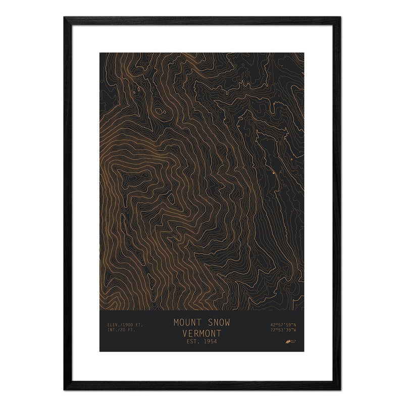 Mount Snow, Vermont - Muir Way - TOPO Series