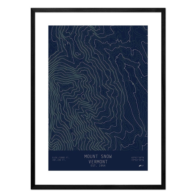 Mount Snow, Vermont - Muir Way - TOPO Series