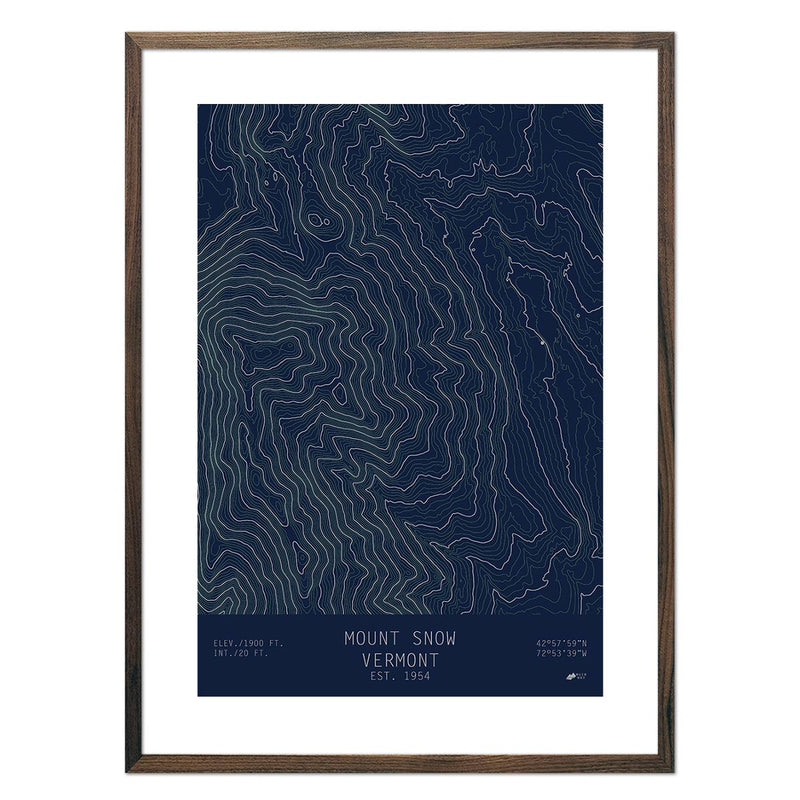 Mount Snow, Vermont - Muir Way - TOPO Series