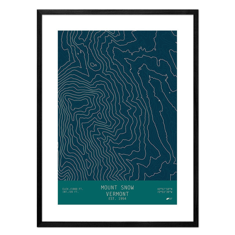 Mount Snow, Vermont - Muir Way - TOPO Series