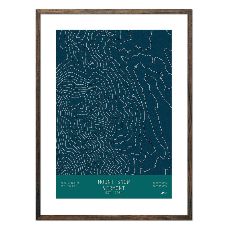 Mount Snow, Vermont - Muir Way - TOPO Series