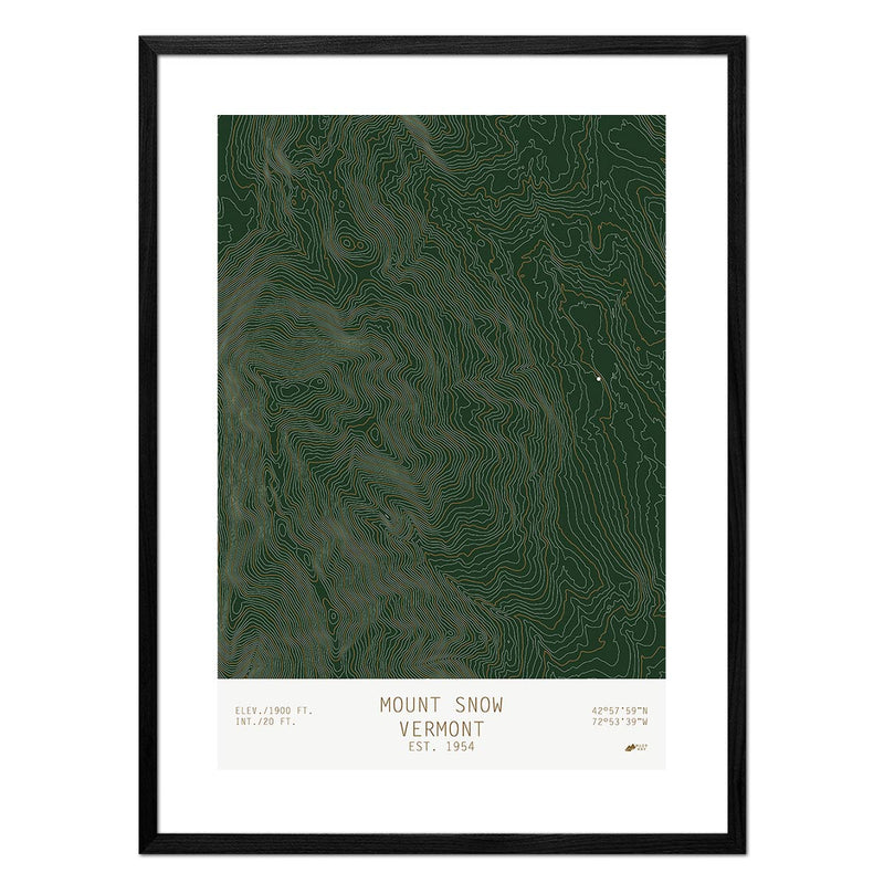 Mount Snow, Vermont - Muir Way - TOPO Series