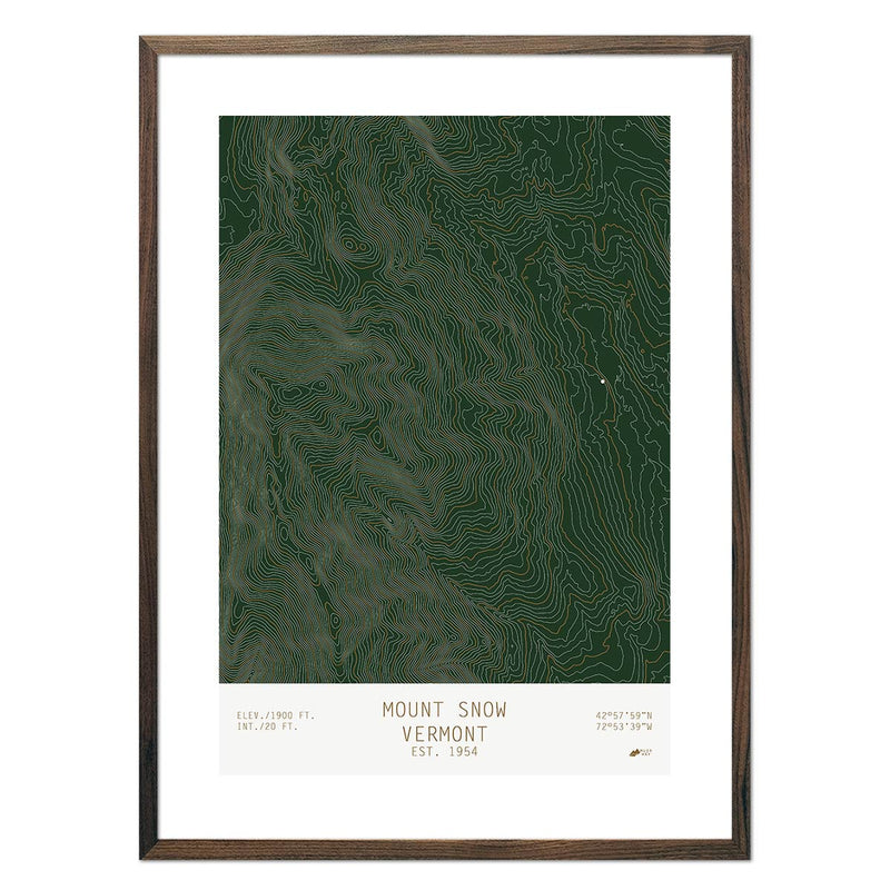 Mount Snow, Vermont - Muir Way - TOPO Series