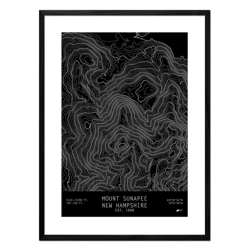Mount Sunapee, New Hampshire - Muir Way - TOPO Series