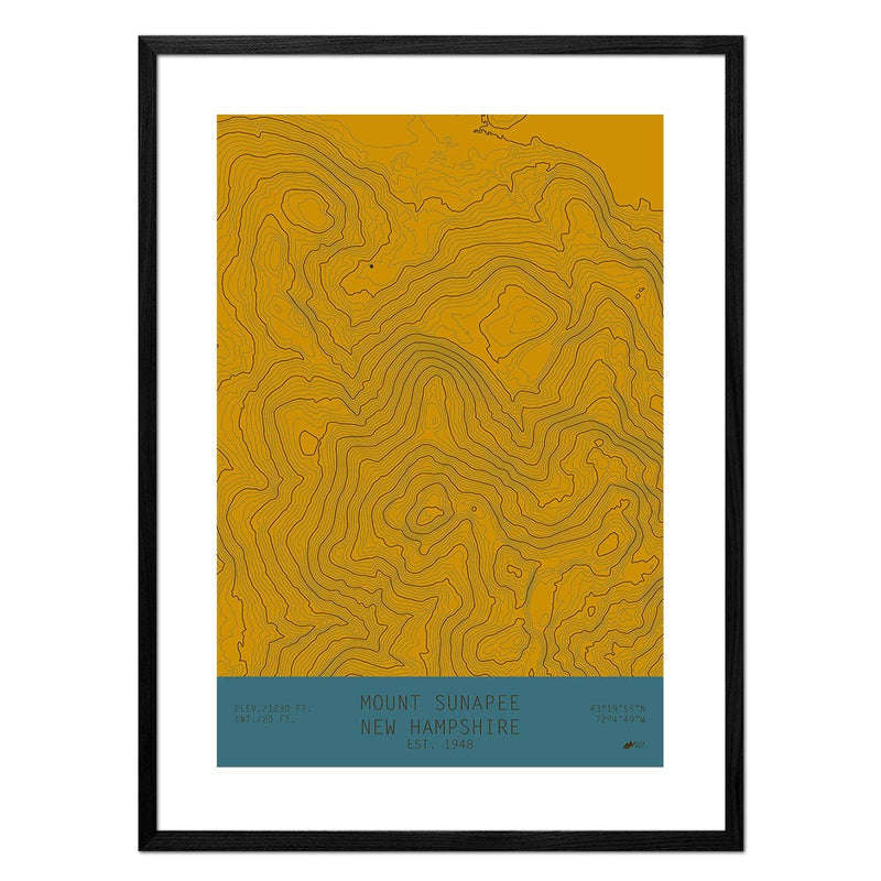 Mount Sunapee, New Hampshire - Muir Way - TOPO Series