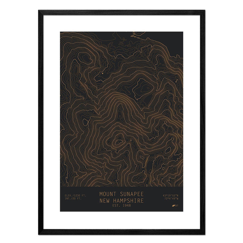 Mount Sunapee, New Hampshire - Muir Way - TOPO Series
