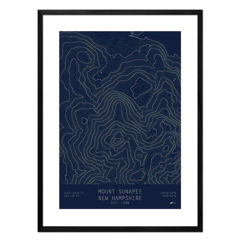Mount Sunapee, New Hampshire - Muir Way - TOPO Series