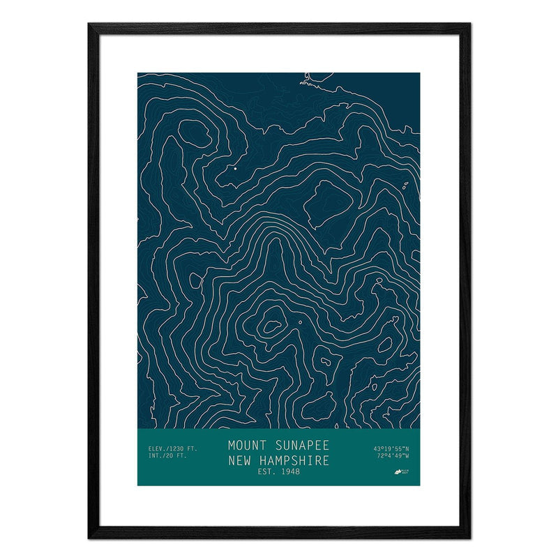 Mount Sunapee, New Hampshire - Muir Way - TOPO Series