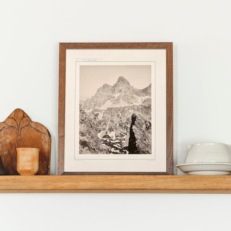Mt. Hayden or The Great Teton, Yellowstone 1873 - Muir Way - Photograph
