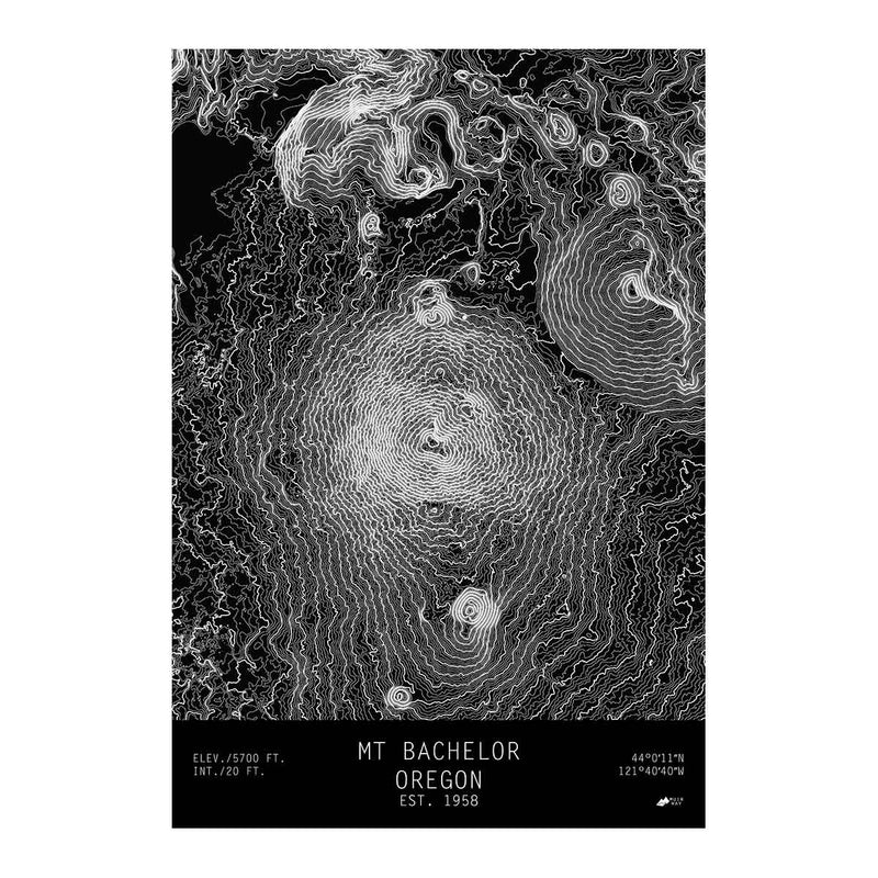 Mount Bachelor, Oregon - Muir Way - TOPO Series