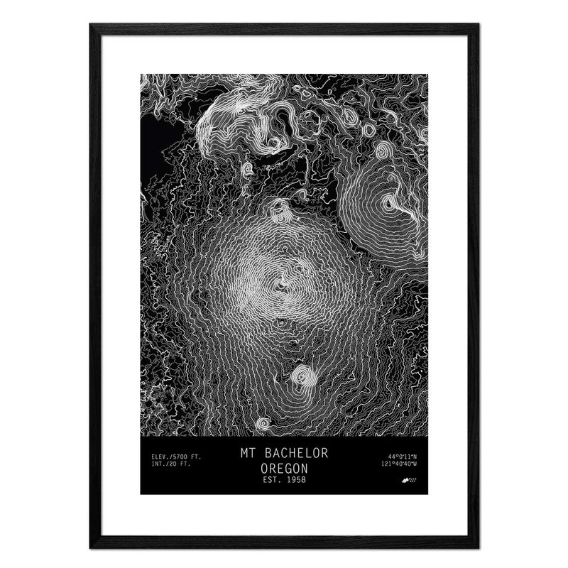 Mount Bachelor, Oregon - Muir Way - TOPO Series