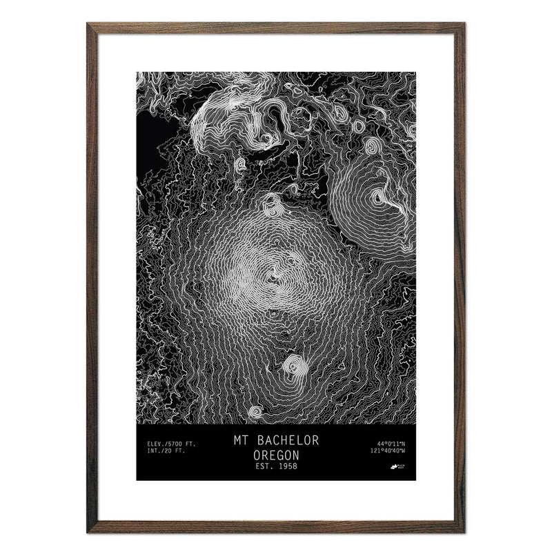 Mount Bachelor, Oregon - Muir Way - TOPO Series