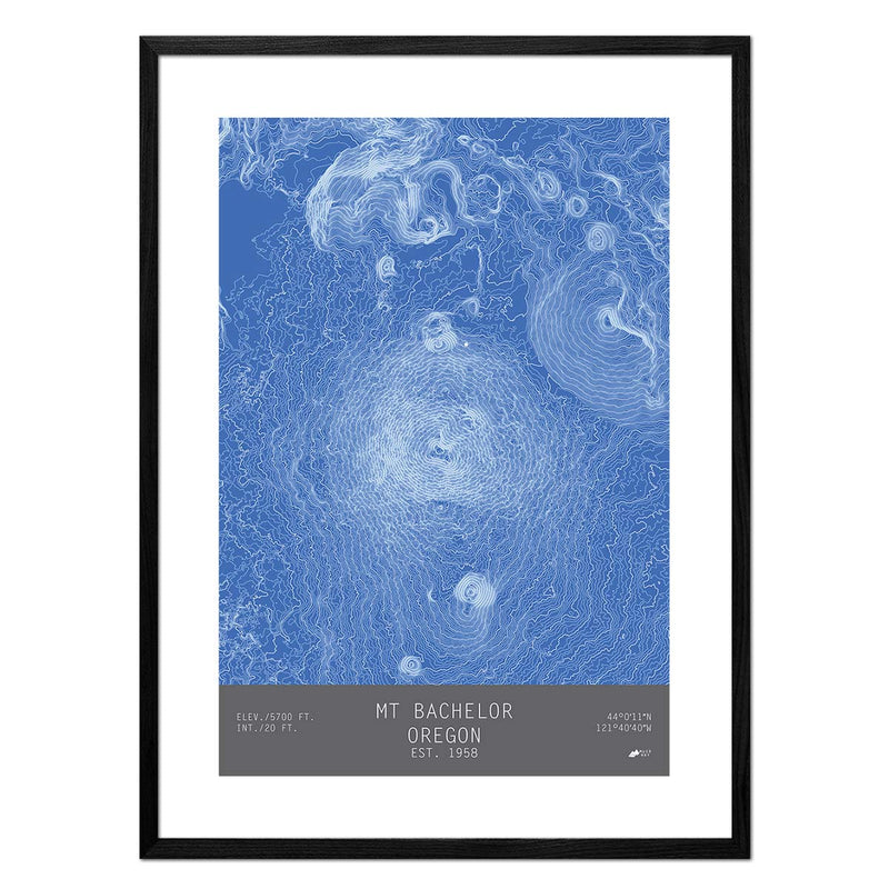 Mount Bachelor, Oregon - Muir Way - TOPO Series