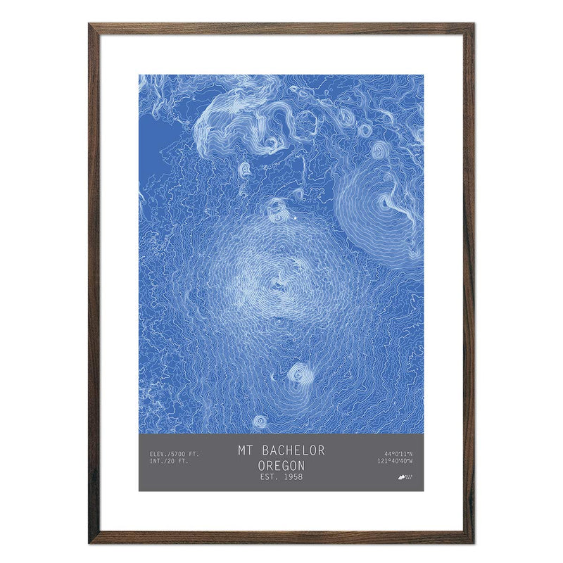 Mount Bachelor, Oregon - Muir Way - TOPO Series