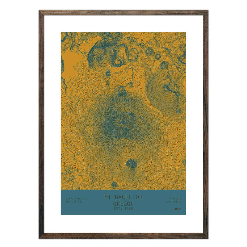 Mount Bachelor, Oregon - Muir Way - TOPO Series