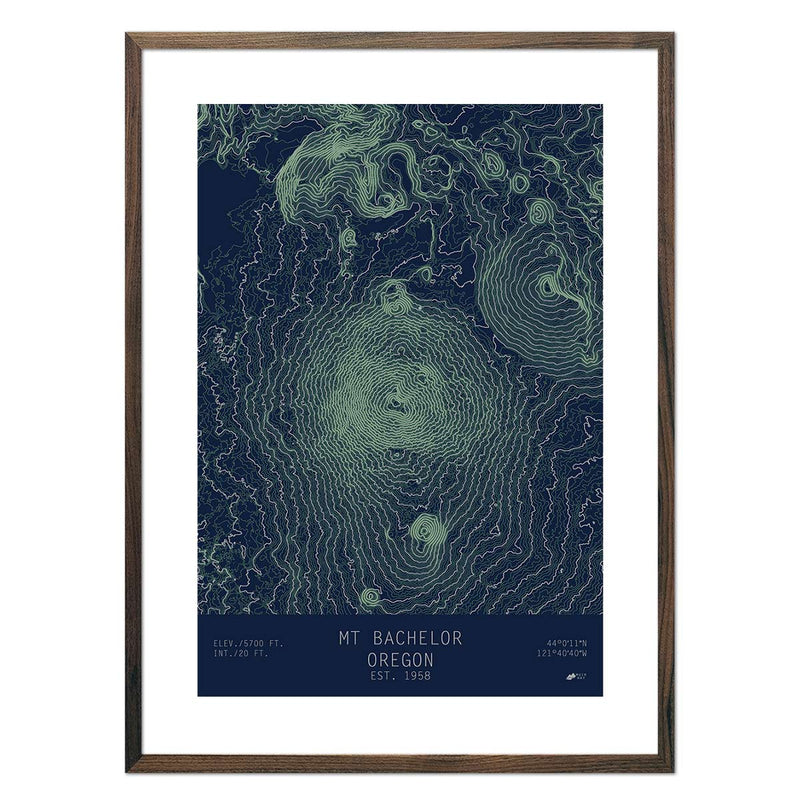 Mount Bachelor, Oregon - Muir Way - TOPO Series