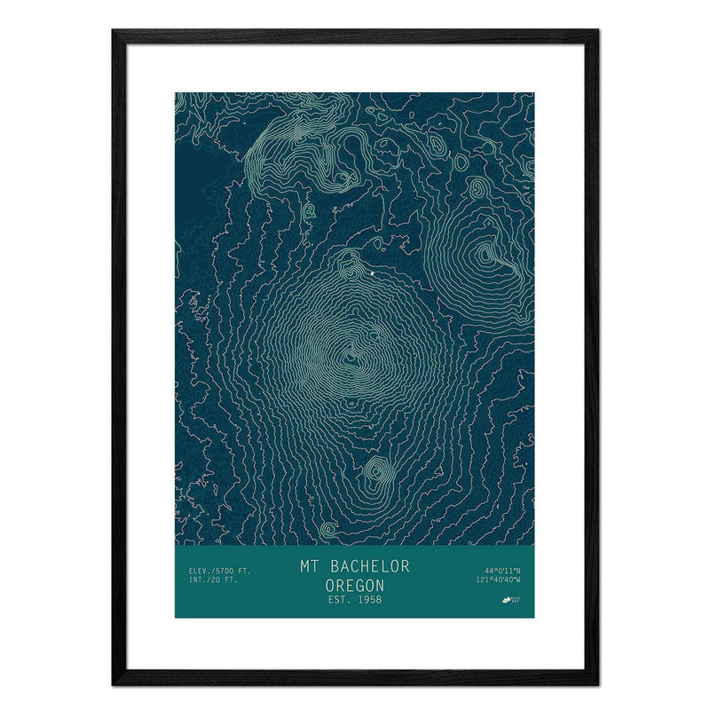 Mount Bachelor, Oregon - Muir Way - TOPO Series