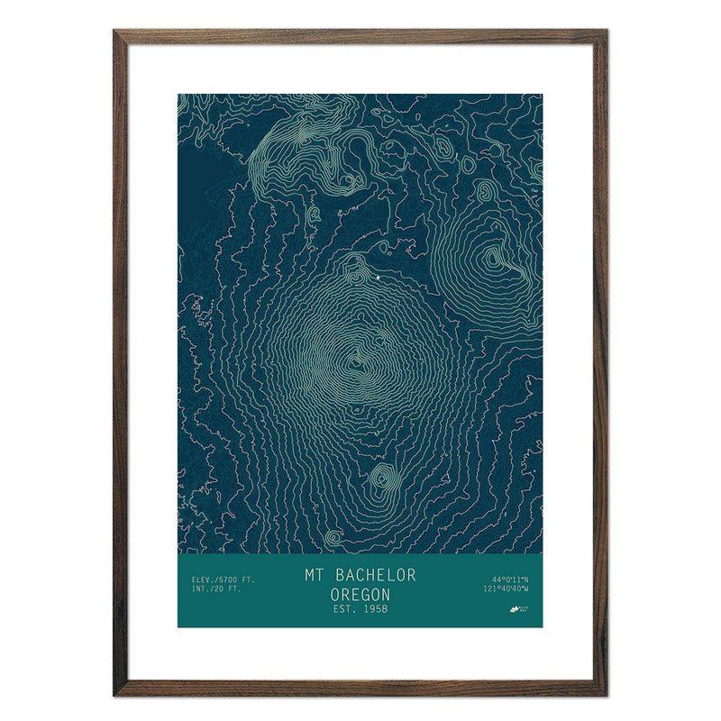 Mount Bachelor, Oregon - Muir Way - TOPO Series