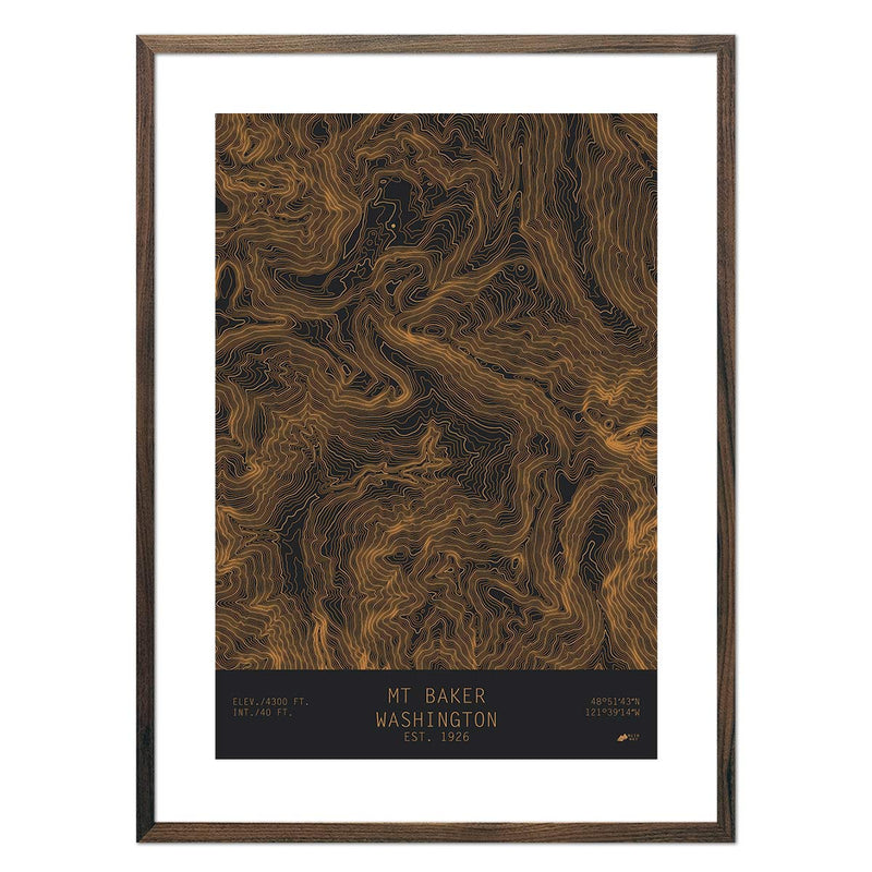 Mount Baker, Washington - Muir Way - TOPO Series