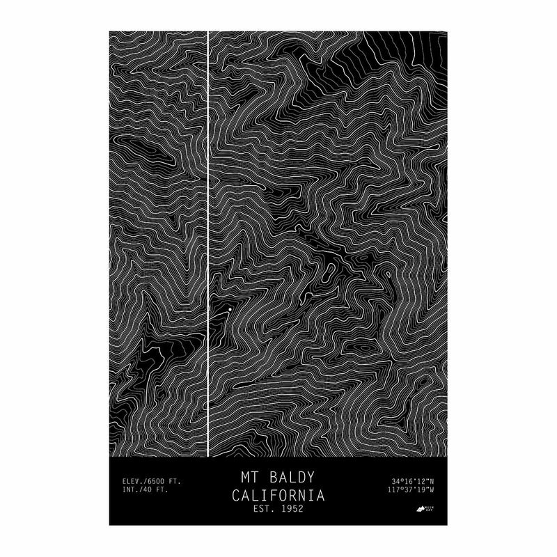 Mount Baldy, California - Muir Way - TOPO Series