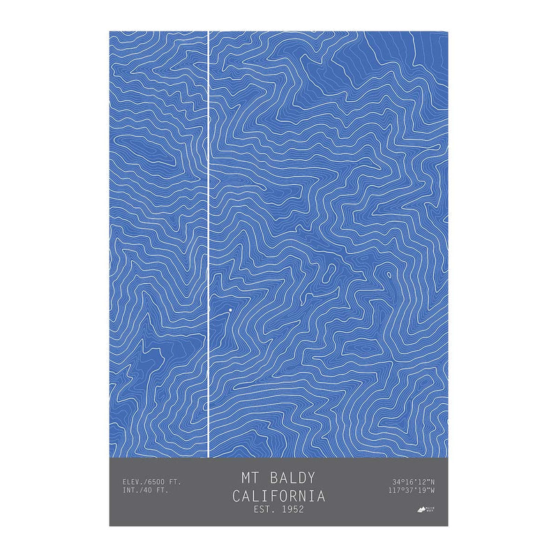 Mount Baldy, California - Muir Way - TOPO Series