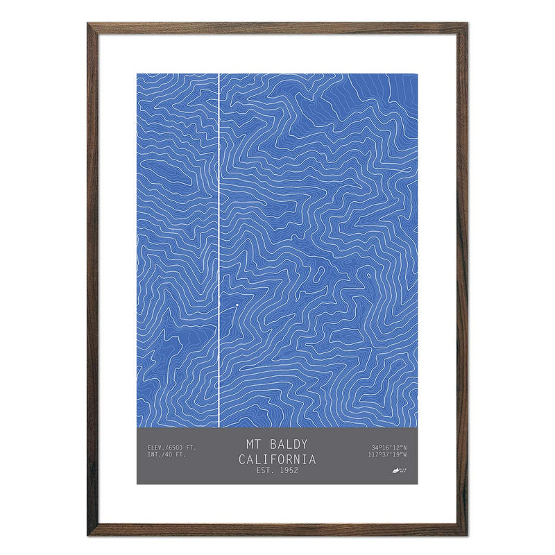 Mount Baldy, California - Muir Way - TOPO Series