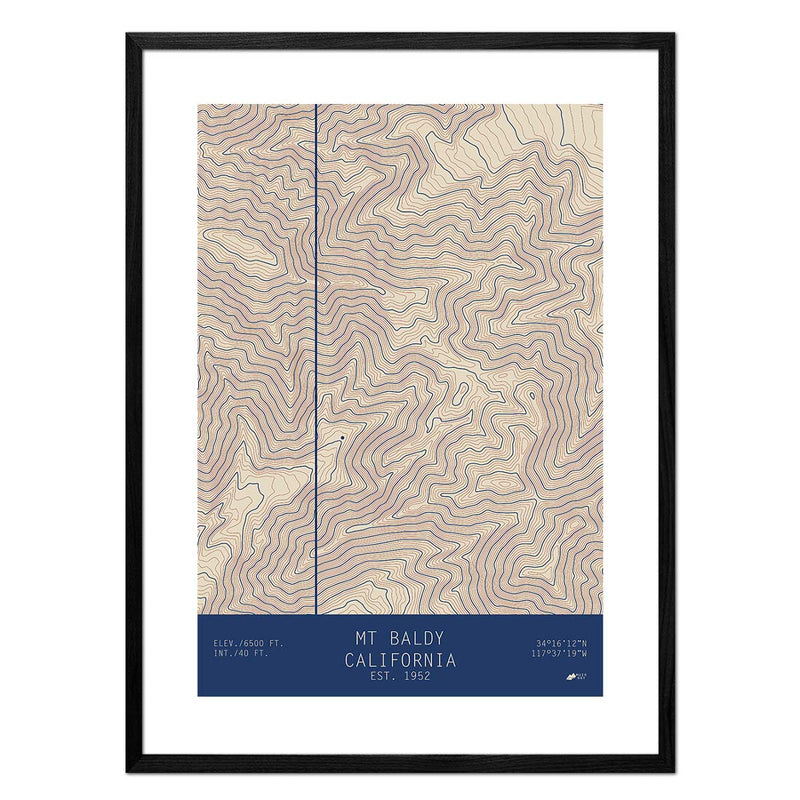 Mount Baldy, California - Muir Way - TOPO Series
