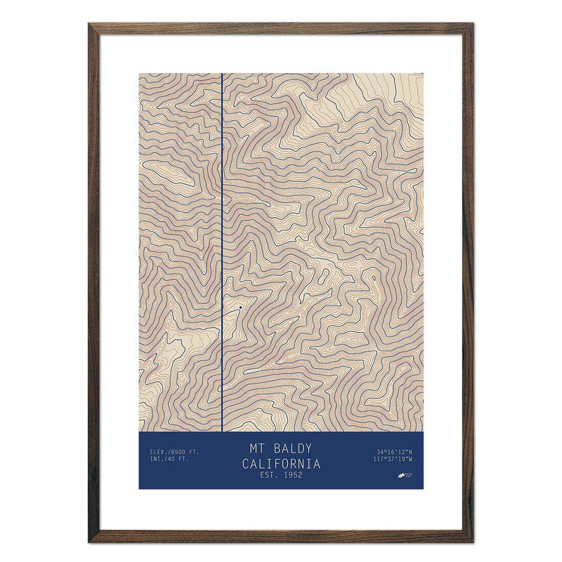Mount Baldy, California - Muir Way - TOPO Series