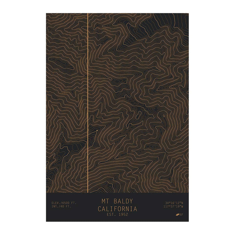 Mount Baldy, California - Muir Way - TOPO Series