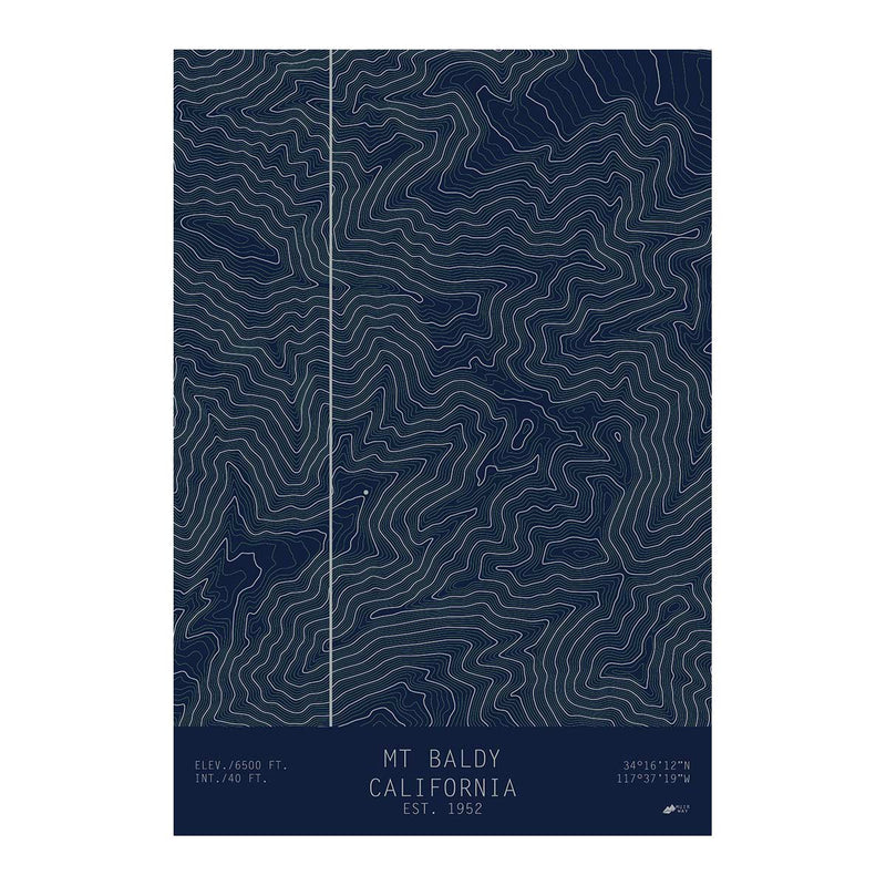 Mount Baldy, California - Muir Way - TOPO Series