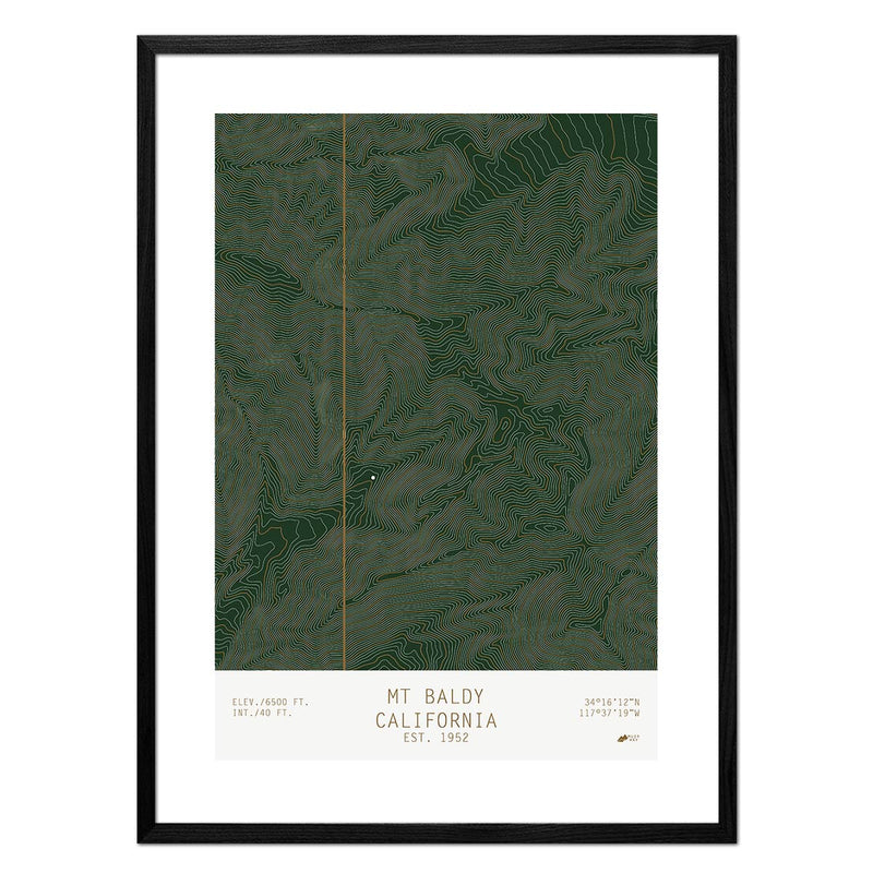 Mount Baldy, California - Muir Way - TOPO Series