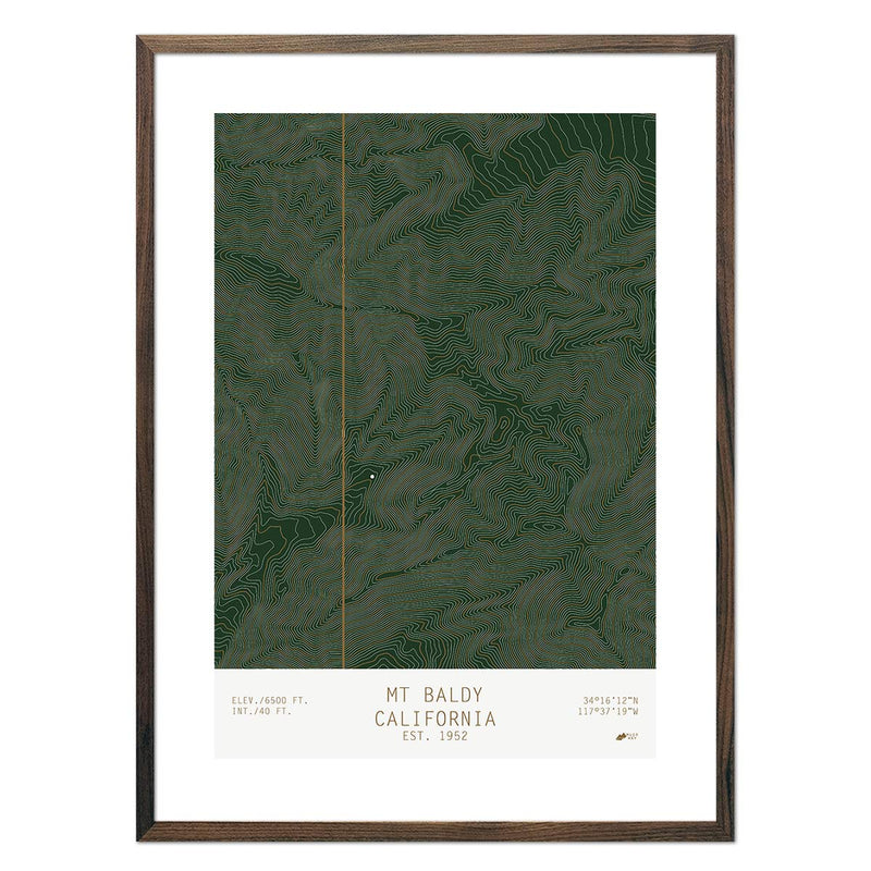 Mount Baldy, California - Muir Way - TOPO Series