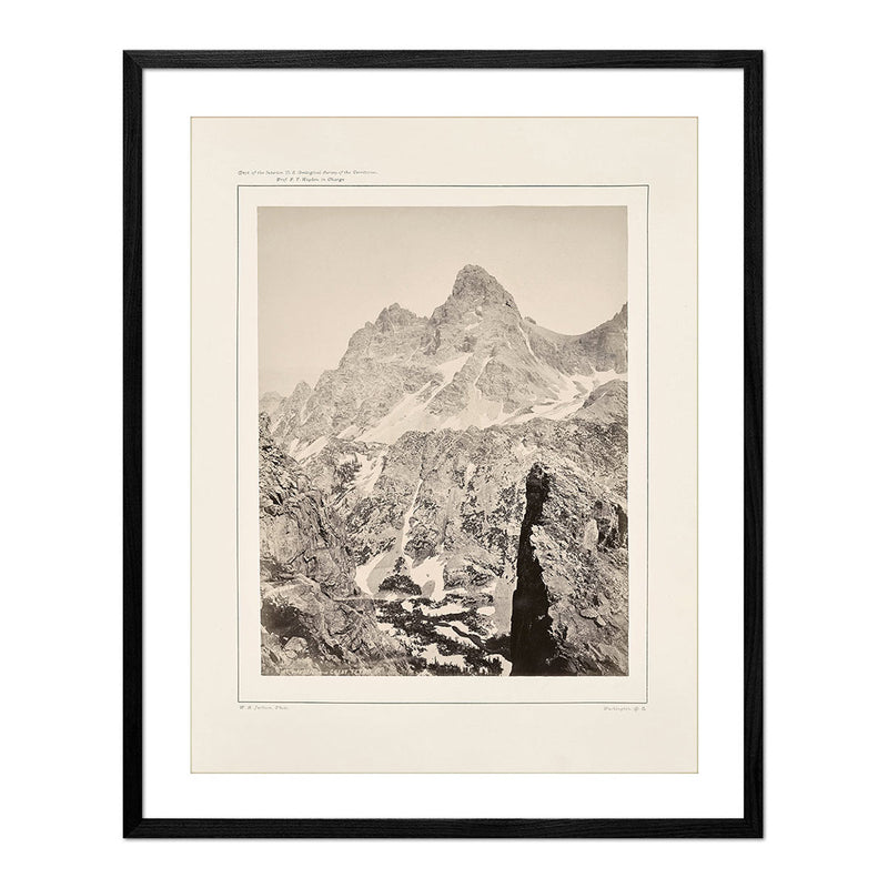 Mt. Hayden or The Great Teton, Yellowstone 1873 - Muir Way - Photograph