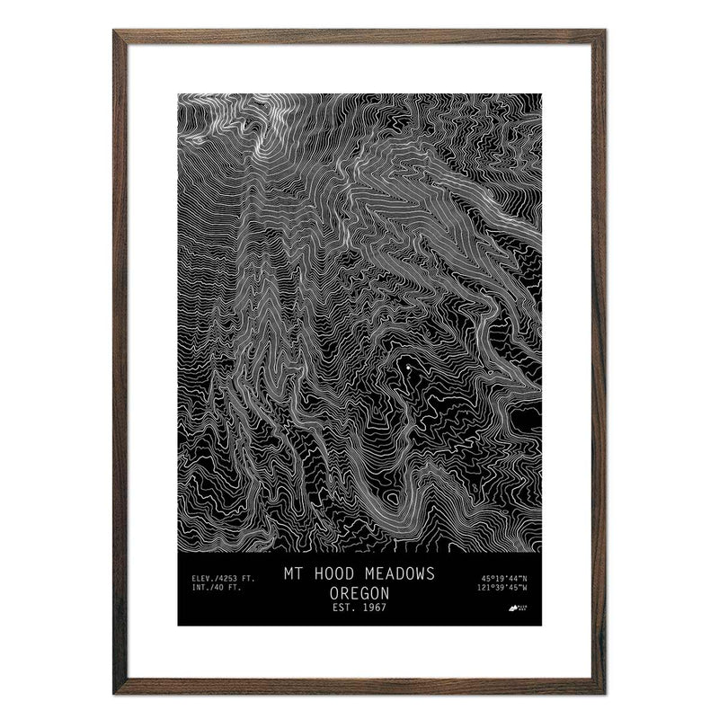 Mount Hood Meadows, Oregon - Muir Way - TOPO Series
