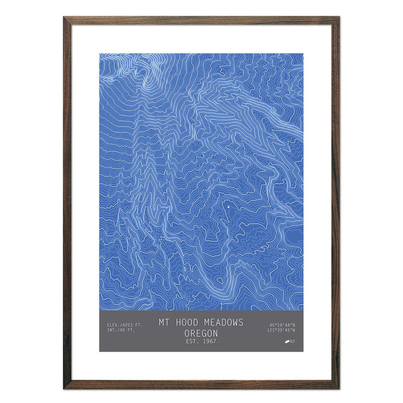 Mount Hood Meadows, Oregon - Muir Way - TOPO Series