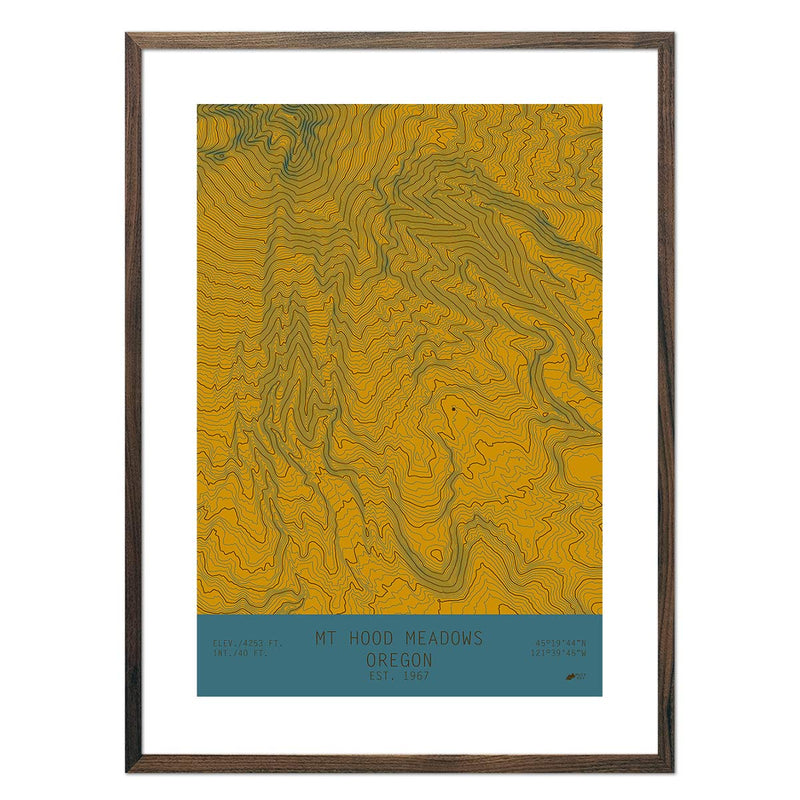 Mount Hood Meadows, Oregon - Muir Way - TOPO Series