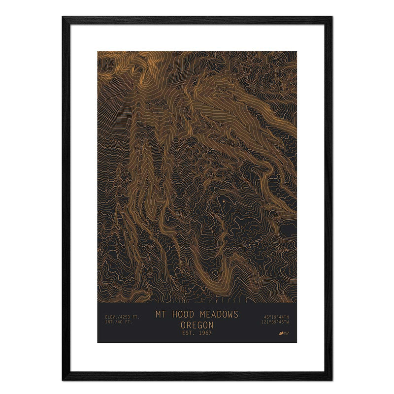 Mount Hood Meadows, Oregon - Muir Way - TOPO Series