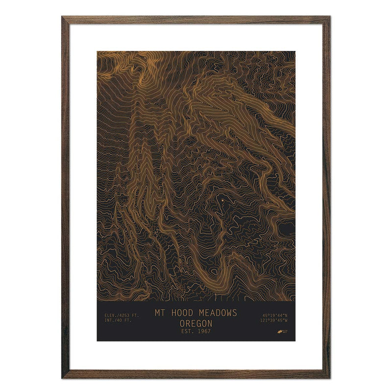 Mount Hood Meadows, Oregon - Muir Way - TOPO Series