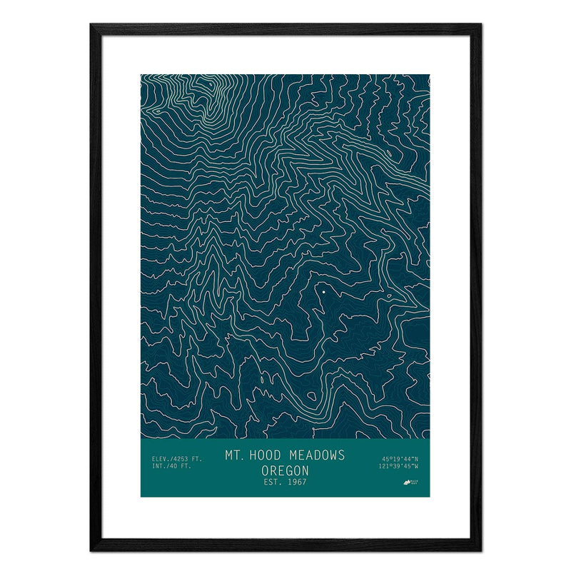 Mount Hood Meadows, Oregon - Muir Way - TOPO Series