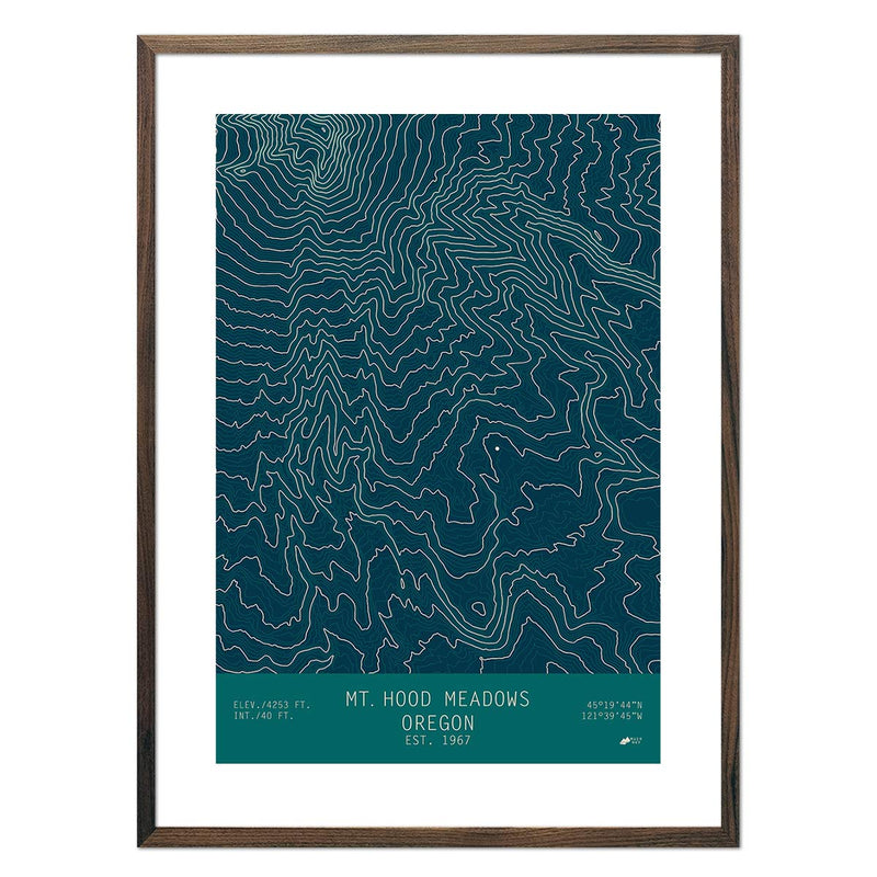 Mount Hood Meadows, Oregon - Muir Way - TOPO Series