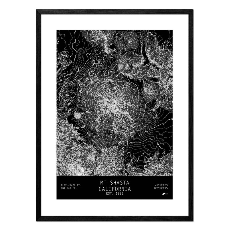 Mount Shasta, California - Muir Way - TOPO Series
