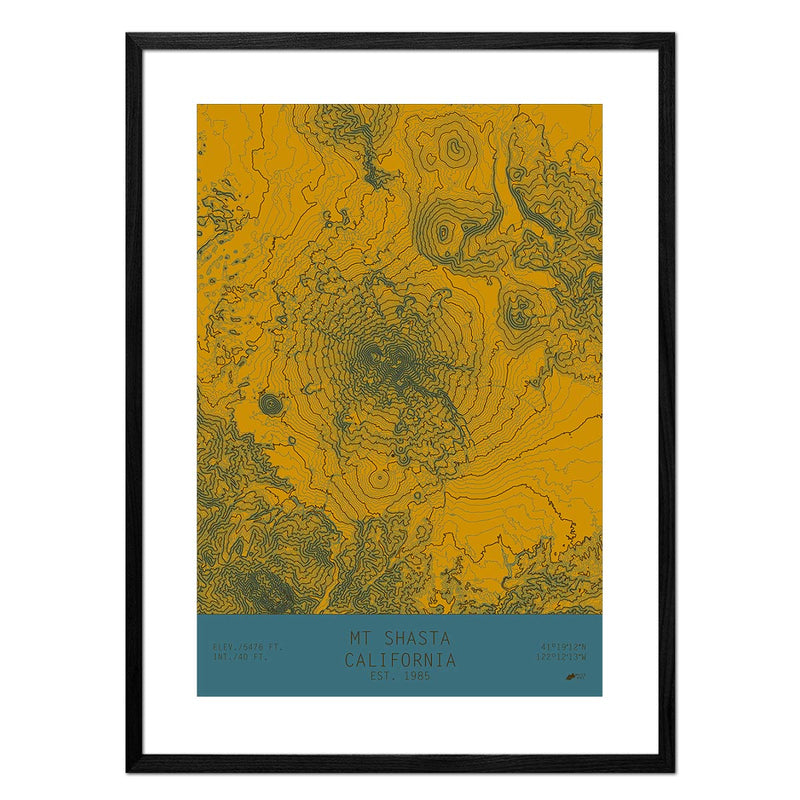 Mount Shasta, California - Muir Way - TOPO Series