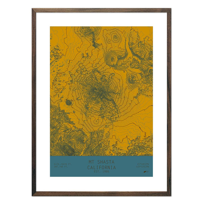 Mount Shasta, California - Muir Way - TOPO Series