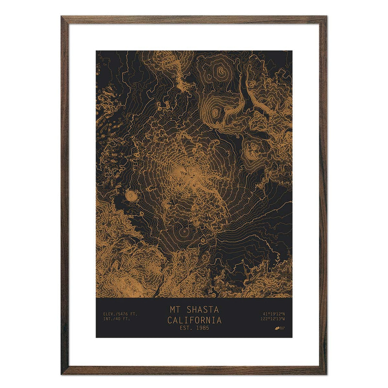 Mount Shasta, California - Muir Way - TOPO Series