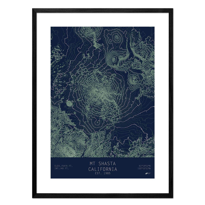 Mount Shasta, California - Muir Way - TOPO Series