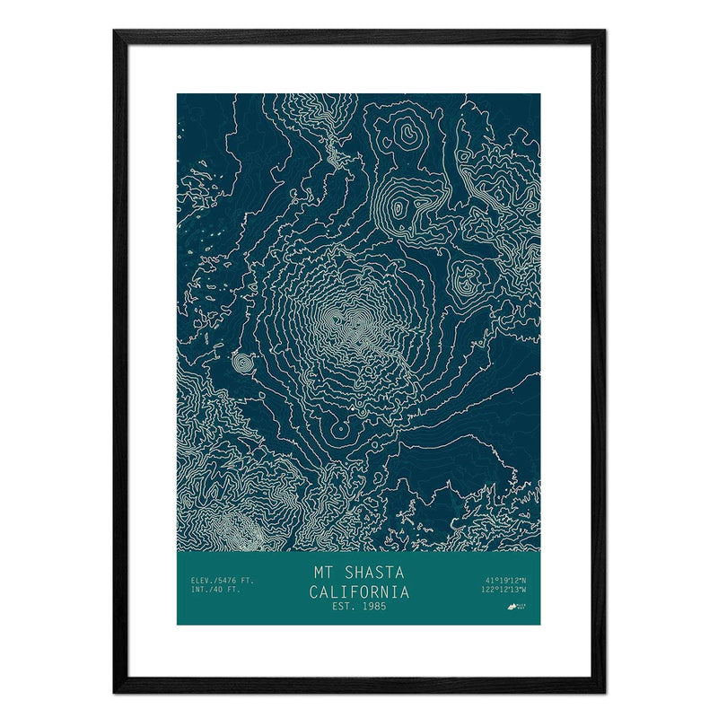 Mount Shasta, California - Muir Way - TOPO Series