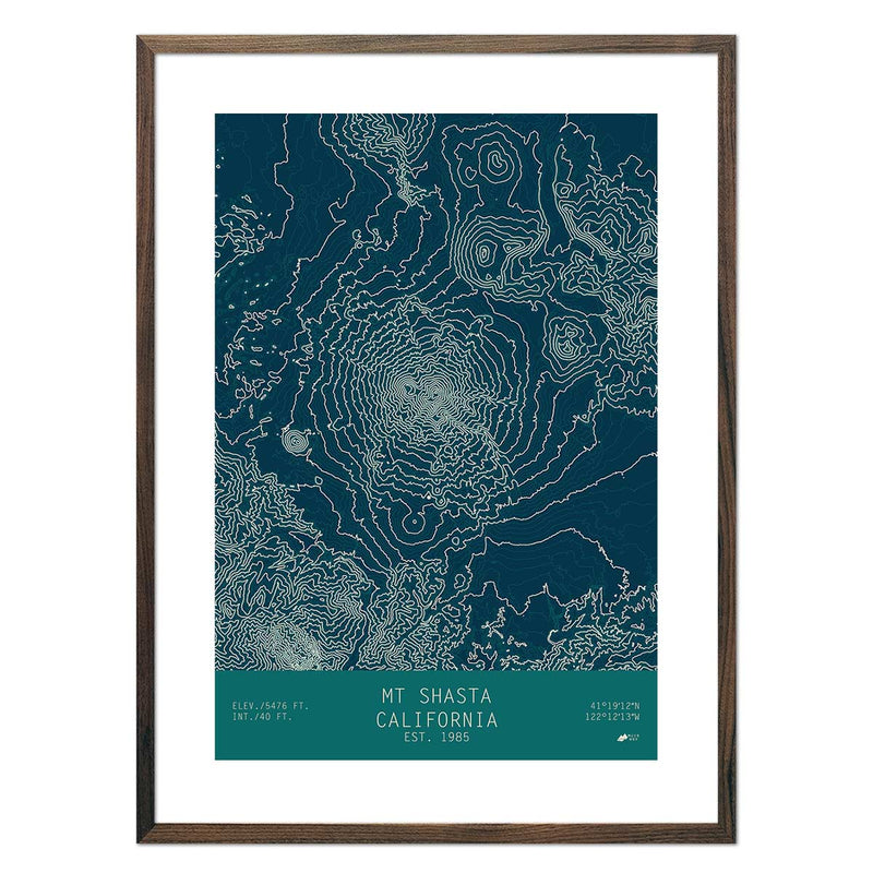 Mount Shasta, California - Muir Way - TOPO Series
