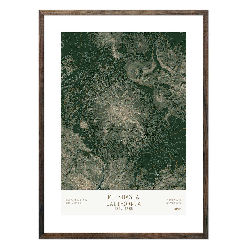Mount Shasta, California - Muir Way - TOPO Series