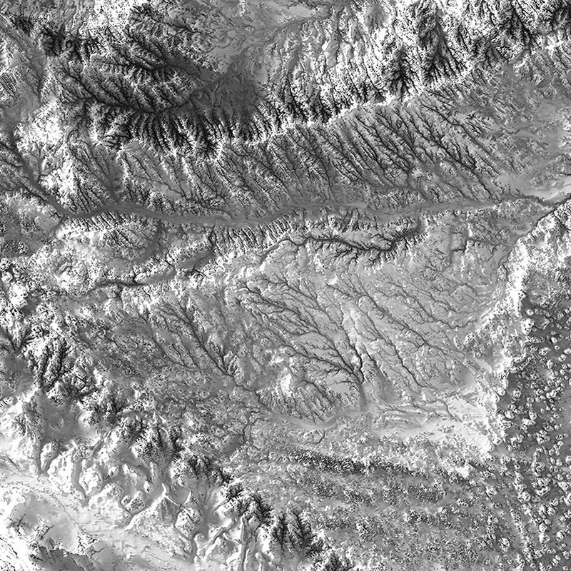 Nebraska Elevation Map - Muir Way - Elevation