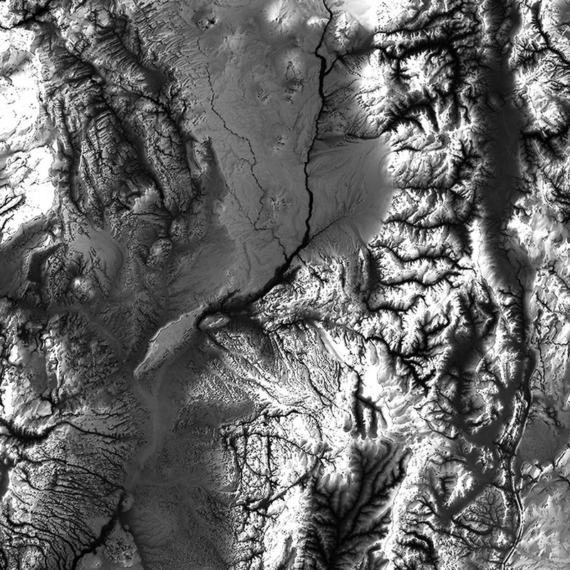 New Mexico Elevation Map - Muir Way - Elevation